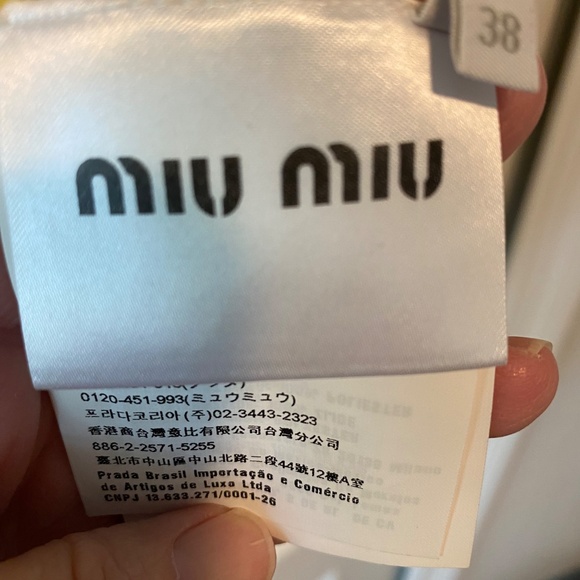 Miu Miu Sleeveless Top - NWT - Picture 6 of 10